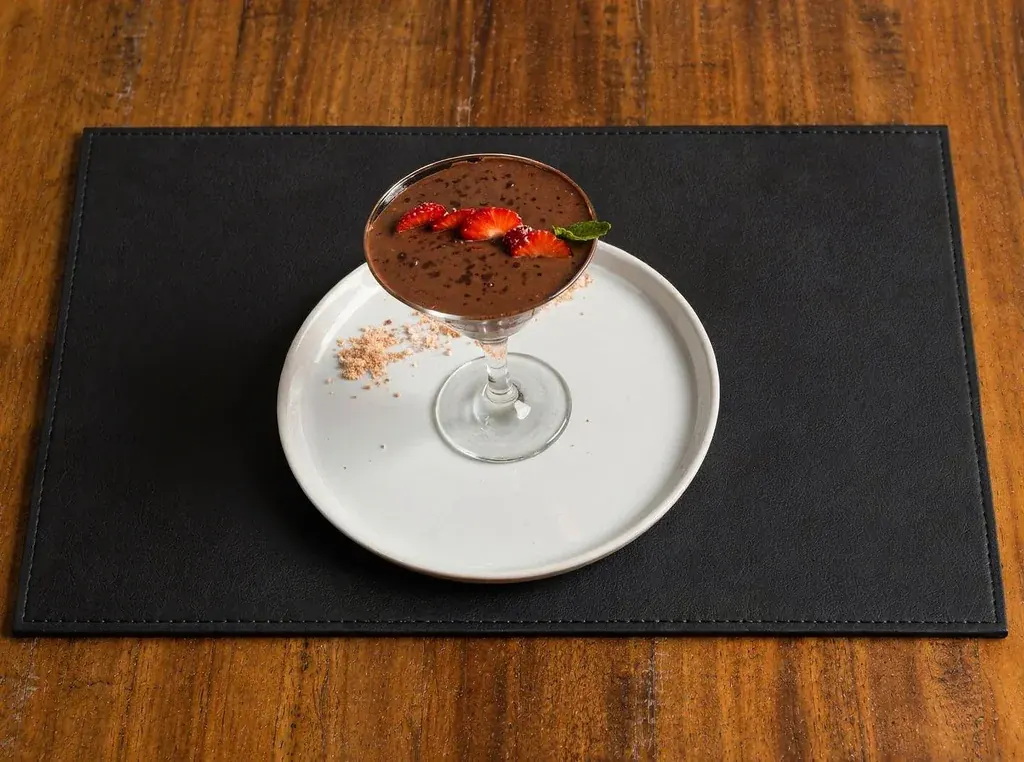 Mousse Flor de Sal, a sobremesa mais citada nas avaliações
